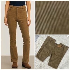 VALENTINO R.E.D corduroy pants in camel tan - 30 nwt